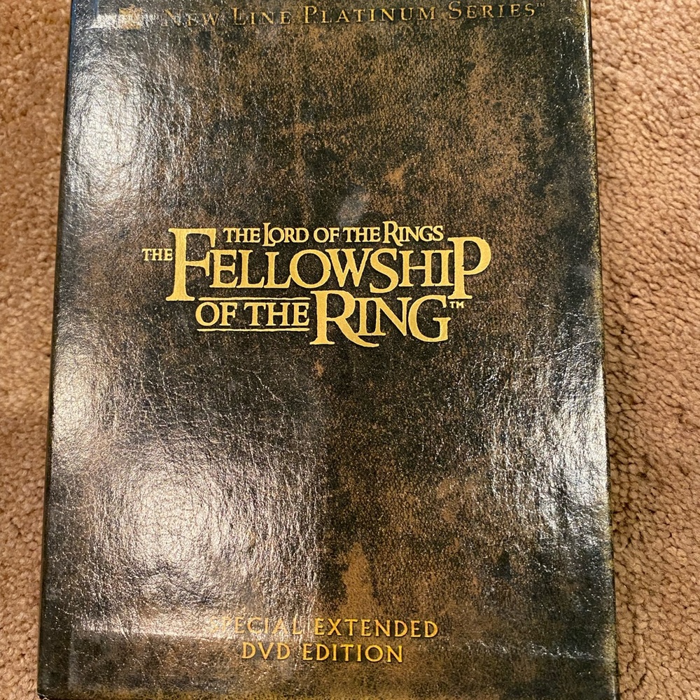DVD set The Lord of the Rings.. The Fellowship of the Ring.